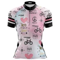 Camisa Ciclismo mountain bike Feminina Bike Life UV+50