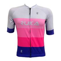 Camisa Ciclismo MTB Elite Ruka Rosa Degrá