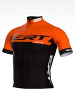 Camisa ciclismo new elite ert racing laranja unissex