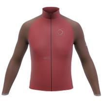 Camisa Ciclismo Peluciada Sport Manga Longa Caju