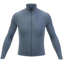Camisa Ciclismo Peluciada Sport Manga Longa Gray