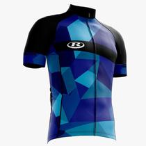 Camisa Ciclismo Refactor ABSTRACT AZUL
