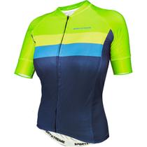 Camisa ciclismo Slim sportxtreme Unissex livade verde