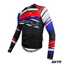 Camisa Ciclismo Slim Unissex Manga Longa SXTR Olympics Usa Camisa Ciclismo Slim Unissex Manga Longa SXTR Olympics Usa