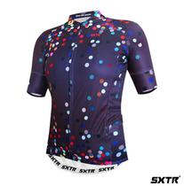 Camisa Ciclismo Slim Unissex Mcurta Sportxtreme Confetti