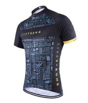 Camisa Ciclismo Unisex Proteção Mtb Bike Dry Fit Esporte Bicicleta Fitness Confortavel Livestrong