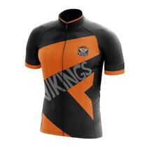 Camisa ciclismo vikings manga curta 2021 mod.02