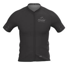 Camisa Ciclista Masculina Race Pedal Só Delas All Black