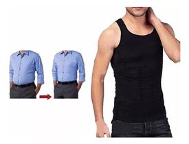 Camisa Cinta De Compressão Para Homens Slim Shirt - Camisa Cinta Modeladora Mascul