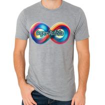 Camisa Cinza Infinity Gray Super Autistas