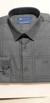 Camisa Cinza Xadrez Camisa Cinza Xadrez