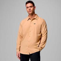 Camisa Columbia Silver Ridge Utility Lite Bege Masculino Camisa Columbia Silver Ridge Utility Lite Bege Masculino