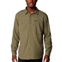 Camisa Columbia Silver Ridge Utility Lite Verde Masculino