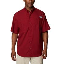 Camisa Columbia Tamiami Ii de manga curta PFG UPF 40 - Beet Camisa Columbia Tamiami Ii de manga curta PFG UPF 40 - Beet