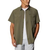 Camisa Columbia Utilizer II Solid de manga curta - Masculina Camisa Columbia Utilizer II Solid de manga curta - Masculina
