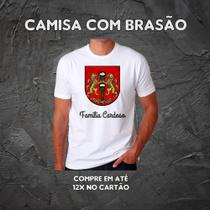 Camisa com brasão da família CARDOSO