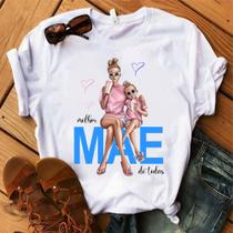 Camisa com estampa dia das mães