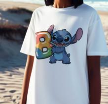 Camisa com estampa Stitch