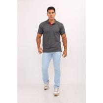 Camisa Com Gola Polo Piquet básico Masculina P/M/G/GG Polo Robles