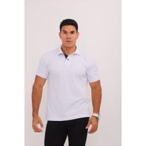 Camisa Com Gola Polo Piquet básico Masculina P/M/G/GG Robles