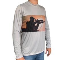 Camisa com Proteção UV Atirador Manga Longa - Raju P