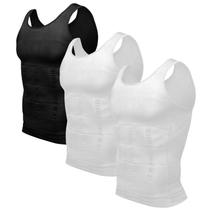 Camisa Compression Body Shaper Base Layer Odoland para homens