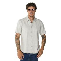 Camisa Confort MC Cinza Cimento Dlz Denim D691014