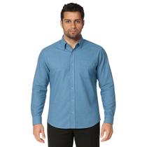 Camisa Confort Plus Manga Longa Masculina