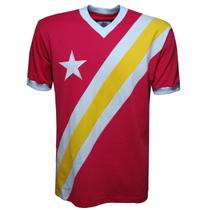 Camisa Congo 1968 Liga Retrô Vermelho gg