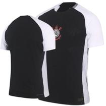 Camisa Corinthians 25 26 Jogador Masculina PRETO BRANCO