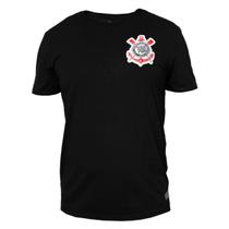 Camisa Corinthians Algodão Símbolo Bordado - Masculino