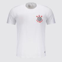 Camisa Corinthians Brasão Dry Branca Camisa Corinthians Brasão Dry Branca