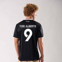 Camisa Corinthians Corinto Preta 9 Yuri Alberto Camisa Corinthians Corinto Preta 9 Yuri Alberto
