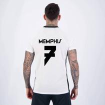Camisa Corinthians Dry Memphis 7 Branca e Preta Camisa Corinthians Dry Memphis 7 Branca e Preta