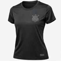Camisa Corinthians Dry Símbolo Bordado - Feminino Tamanho:GCor:Preto Camisa Corinthians Dry Símbolo Bordado - Feminino Tamanho:GCor:Preto