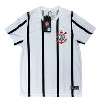 Camisa Corinthians Fitness Listrada Branca - Infantil - 30147