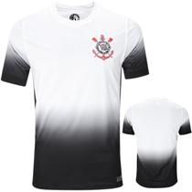 Camisa Corinthians I 24/25 s/n Torcedor Masculina - Branco+Preto