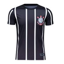 Camisa Corinthians Infantil Listra Dry Preto Licienciado - Coimbra