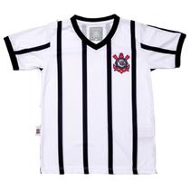 Camisa Corinthians Infantil Listrada Oficial Revedor