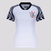 Camisa Corinthians Lines Feminina Branca