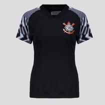 Camisa Corinthians Lines Feminina Preta