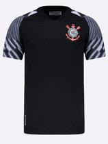 Camisa Corinthians Lines Preta Masculina Licenciada Original -
