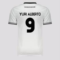 Camisa Corinthians Logo Branca 9 Yuri Alberto