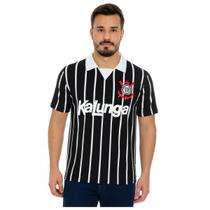 Camisa Corinthians Masculina Oficial Kalunga Retrô
