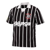 Camisa Corinthians Masculina Plus Size Oficial Kalunga 1990 Retrô -
