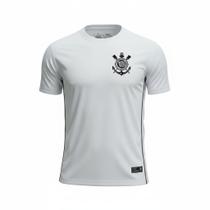Camisa Corinthians Oficial Dry Fit Recorte Frontal