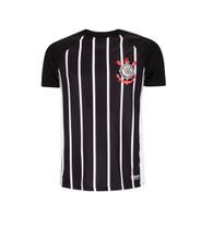 Camisa Corinthians Oficial Licenciada Branca Preta Estampada Dry Fit Torcedor Futebol Treino Casual Camisa Corinthians Oficial Licenciada Branca Preta Estampada Dry Fit Torcedor Futebol Treino Casual
