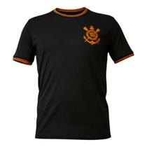 Camisa Corinthians Preto Laranja 2025 Torcedor Oficial - Coimbra