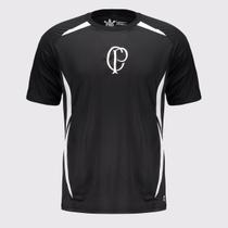 Camisa Corinthians Raglan SCCP Preta Camisa Corinthians Raglan SCCP Preta
