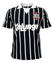 Camisa Corinthians Retrô 1990 Kalunga Licenciada Original